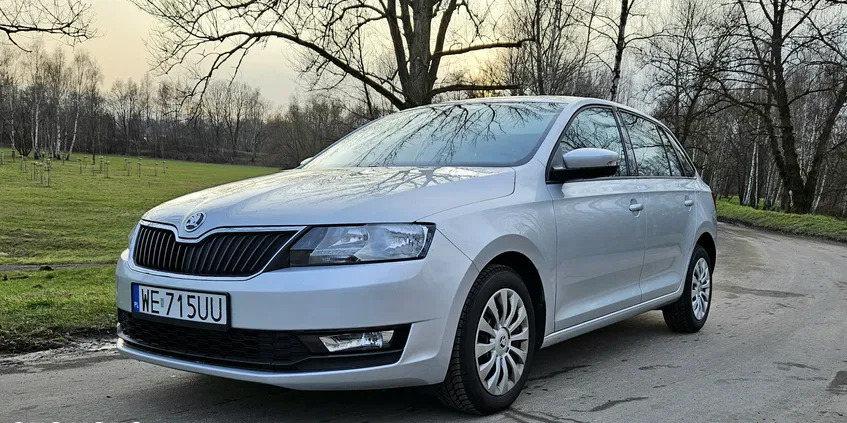 skoda rapid Skoda RAPID cena 41000 przebieg: 88000, rok produkcji 2018 z Oświęcim